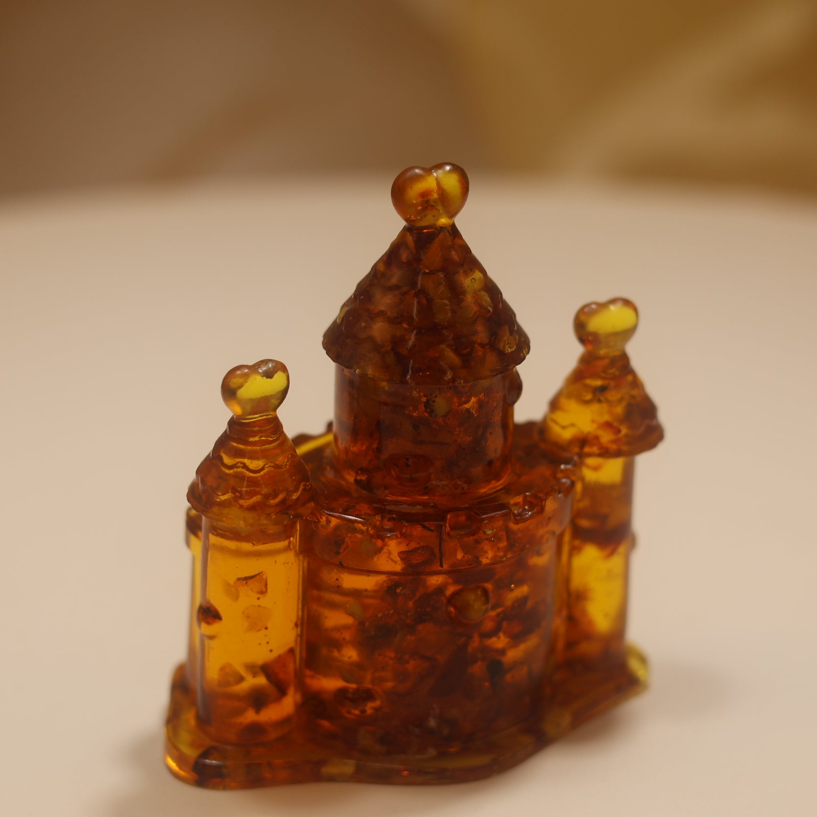 Handmade Baltic Amber Castle – Unique USA Home Decor by KIZIMA