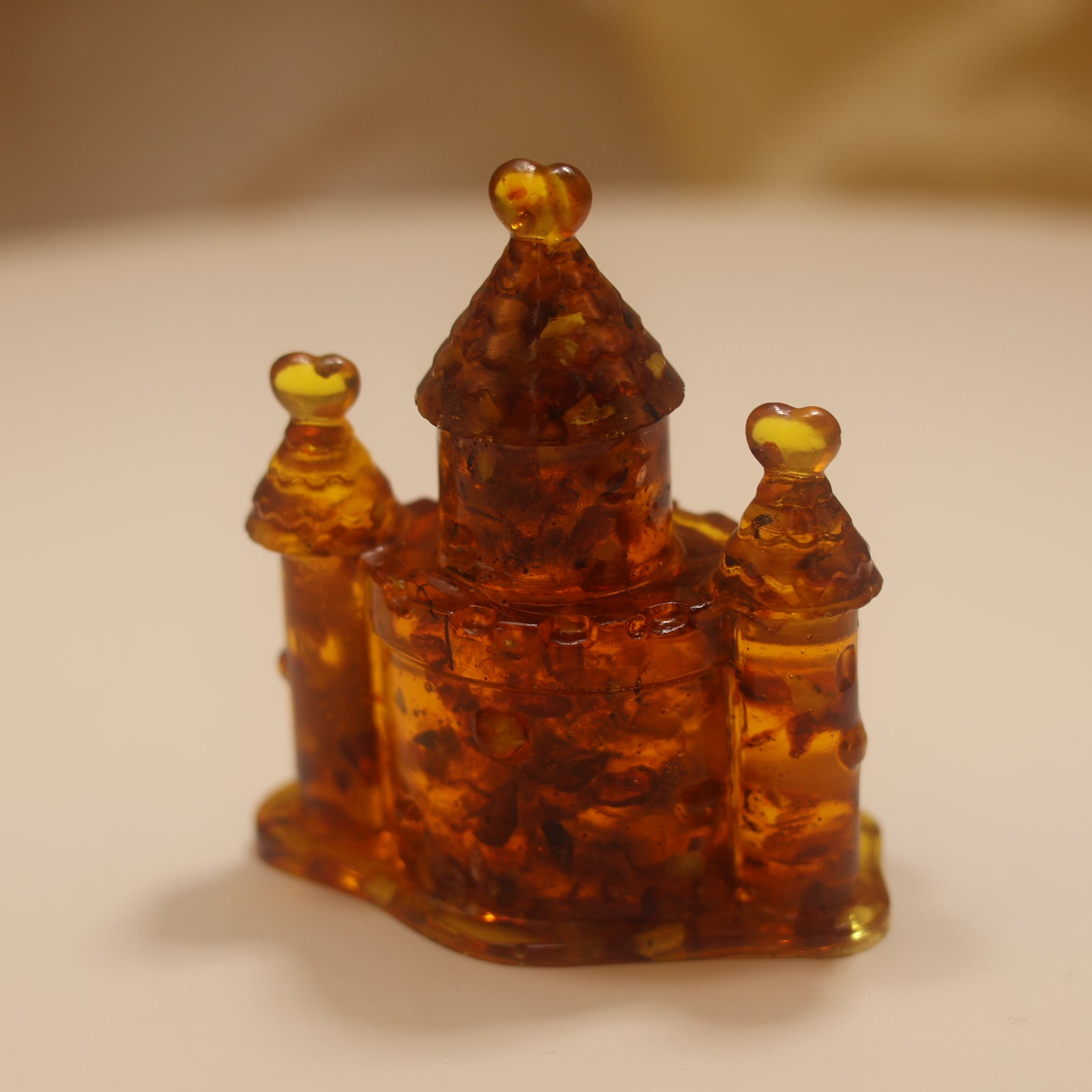 Handmade Baltic Amber Castle – Unique USA Home Decor by KIZIMA