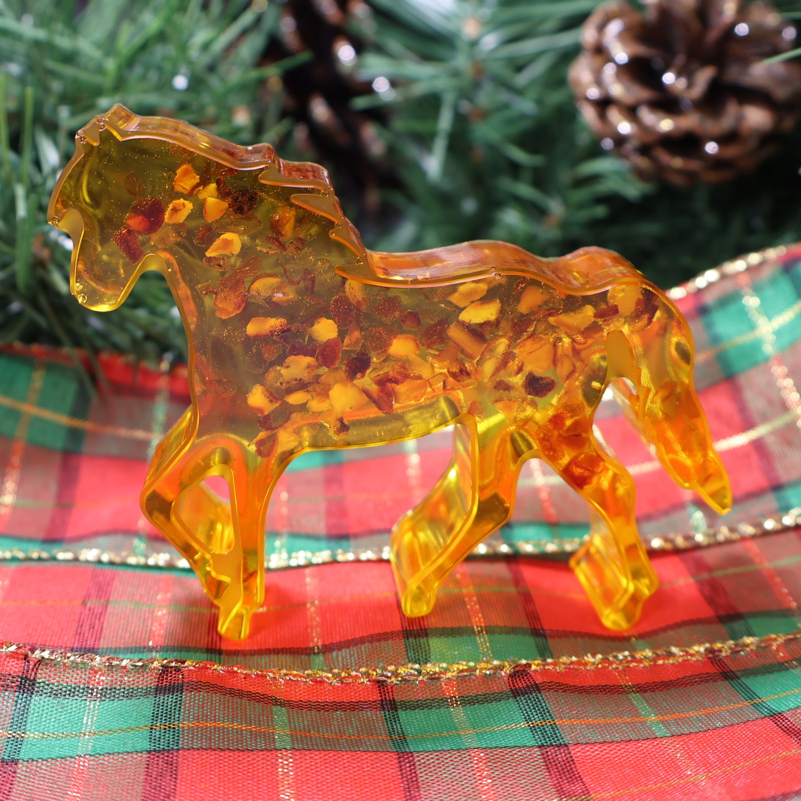Amber Horse Figurine – KIZIMA USA | Christmas Gift