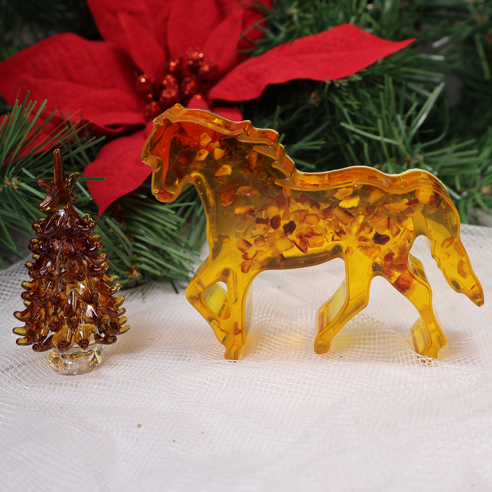 Amber Horse Figurine – KIZIMA USA | Christmas Gift