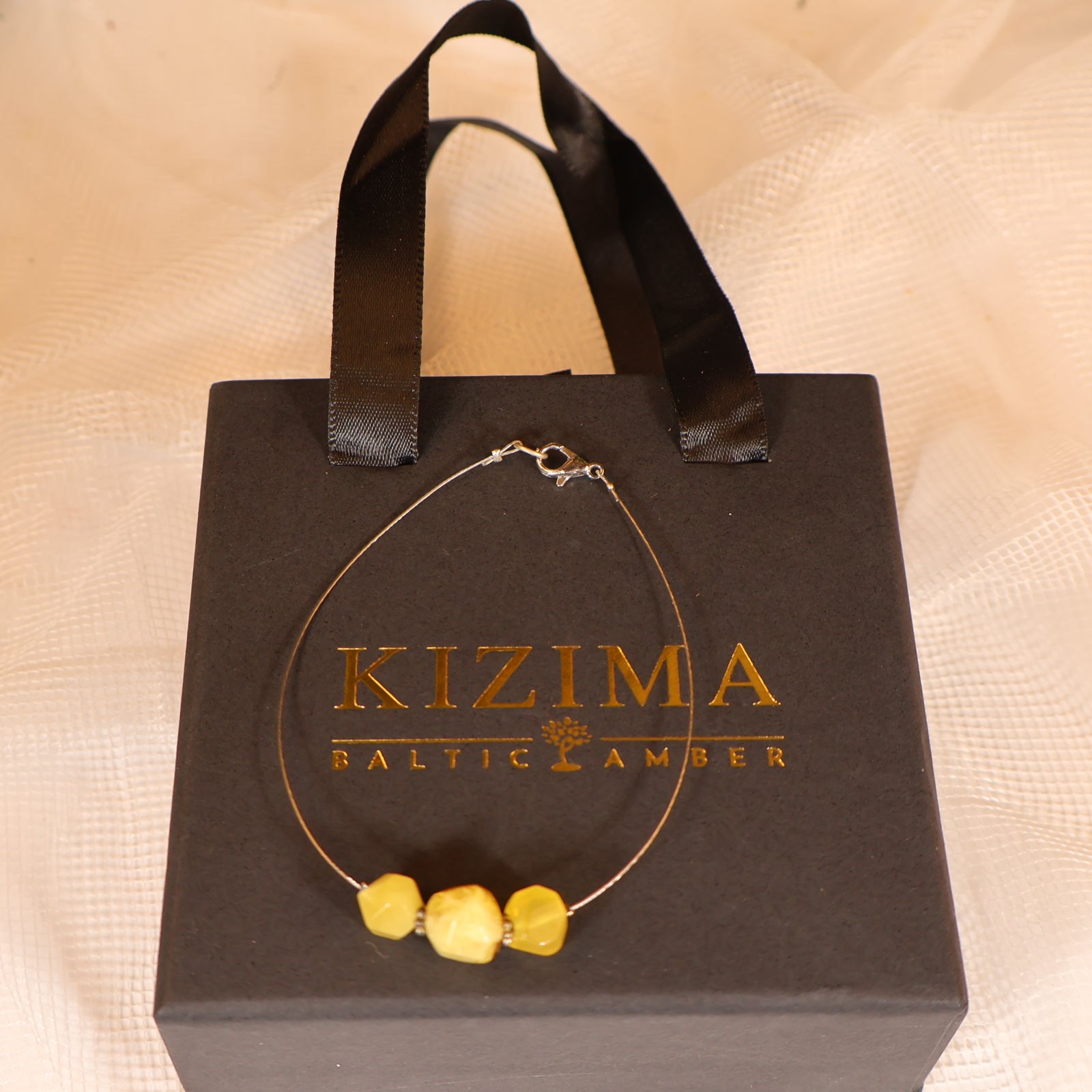 USA HANDMADE Bracelet Baltic Amber  KIZIMA