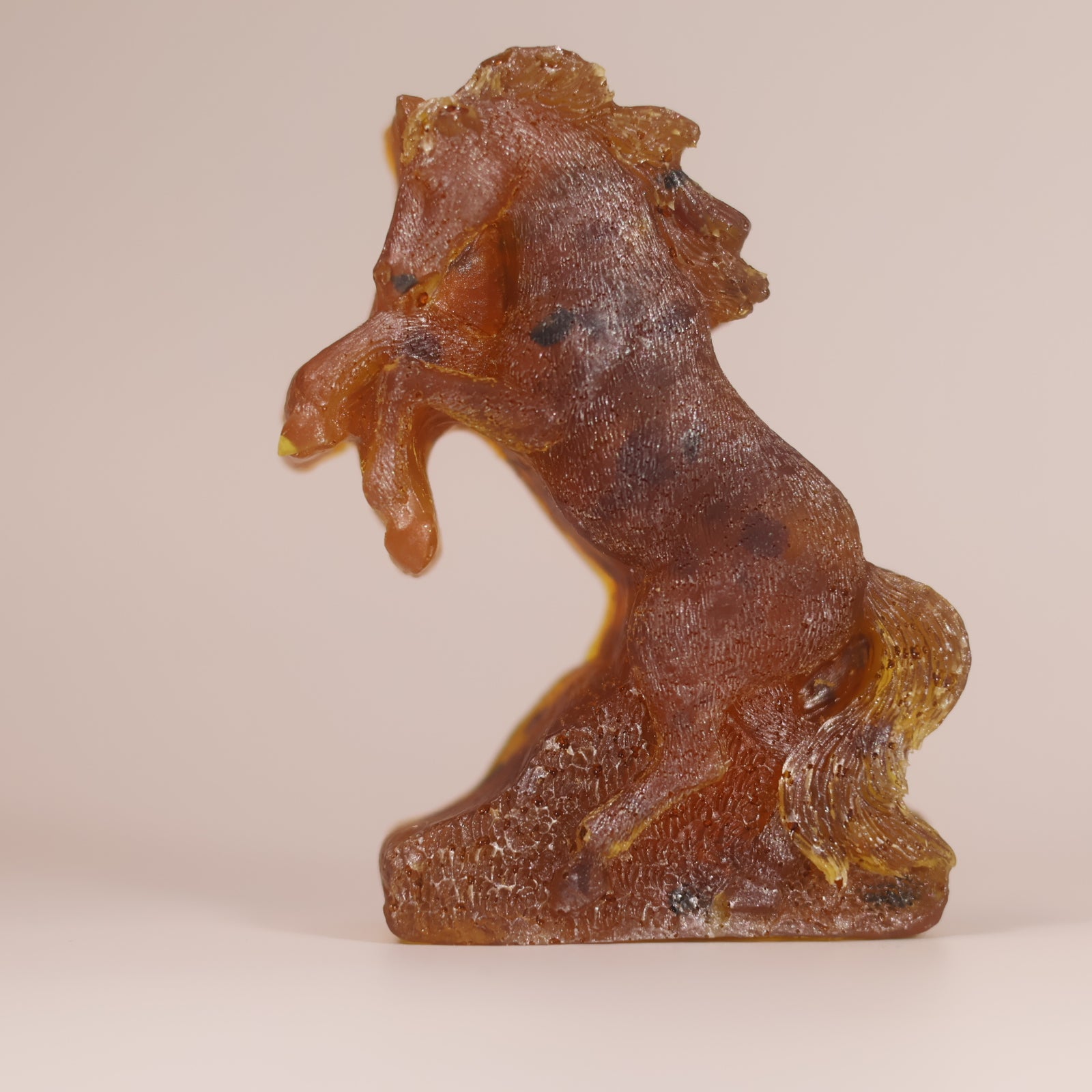 Handmade Baltic Amber Horse Head Bookend  Gift KIZIMA Peter the Great