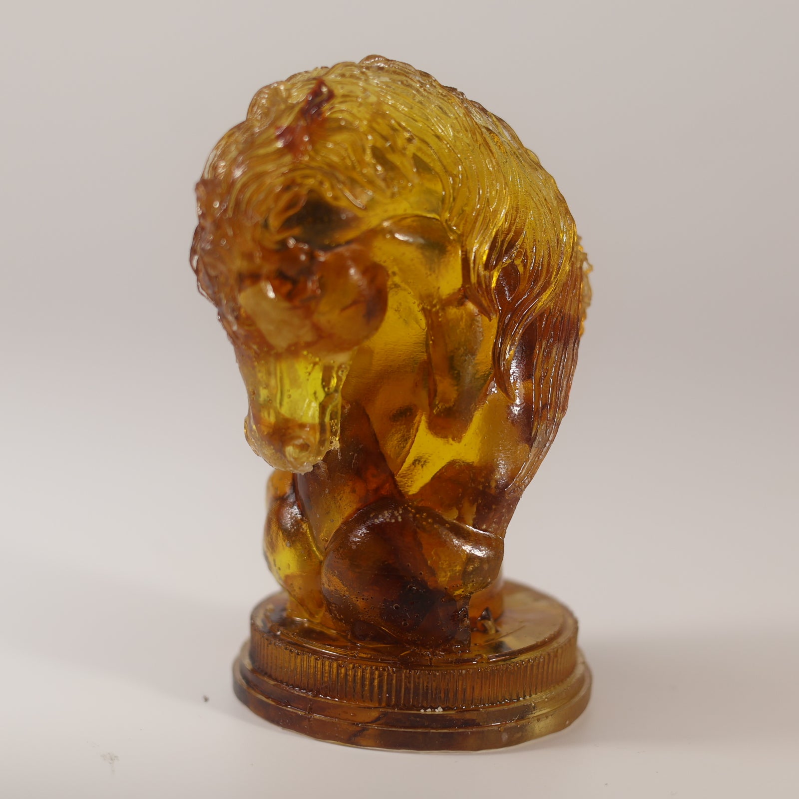 Amber Horse Figurine