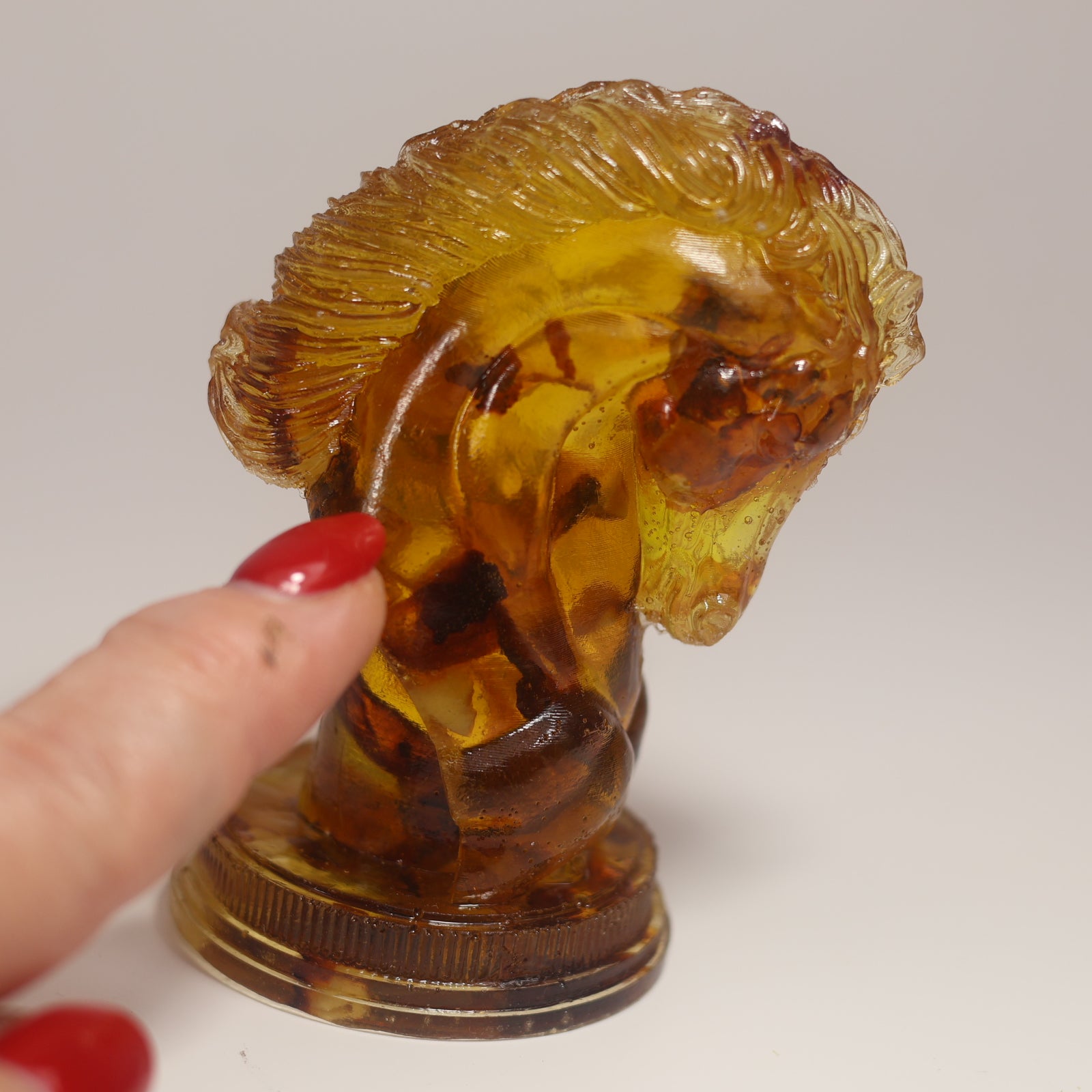 Amber Horse Figurine