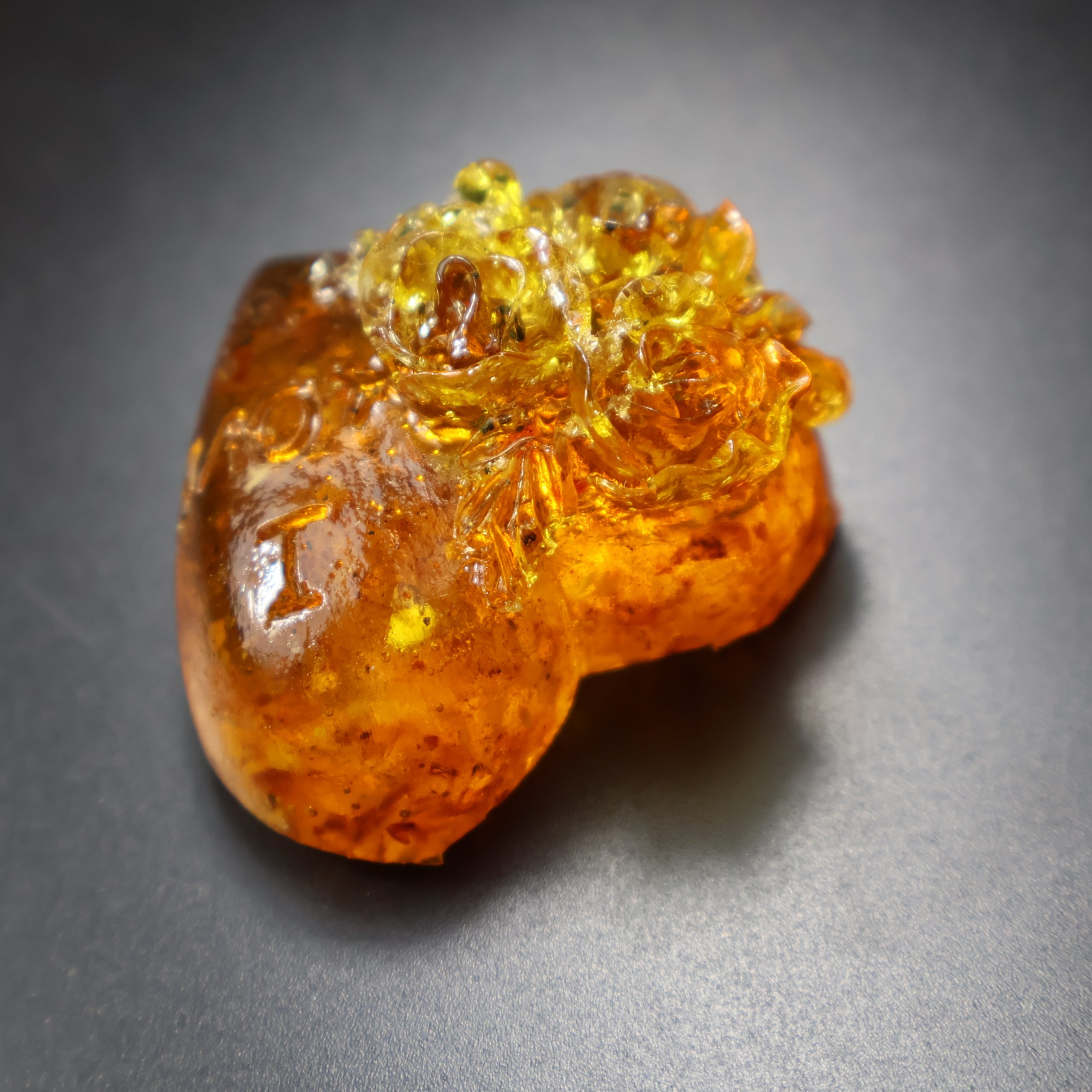 Handmade Amber Heart Sculpture, Valentine’s Day Gift – KIZIMA USA