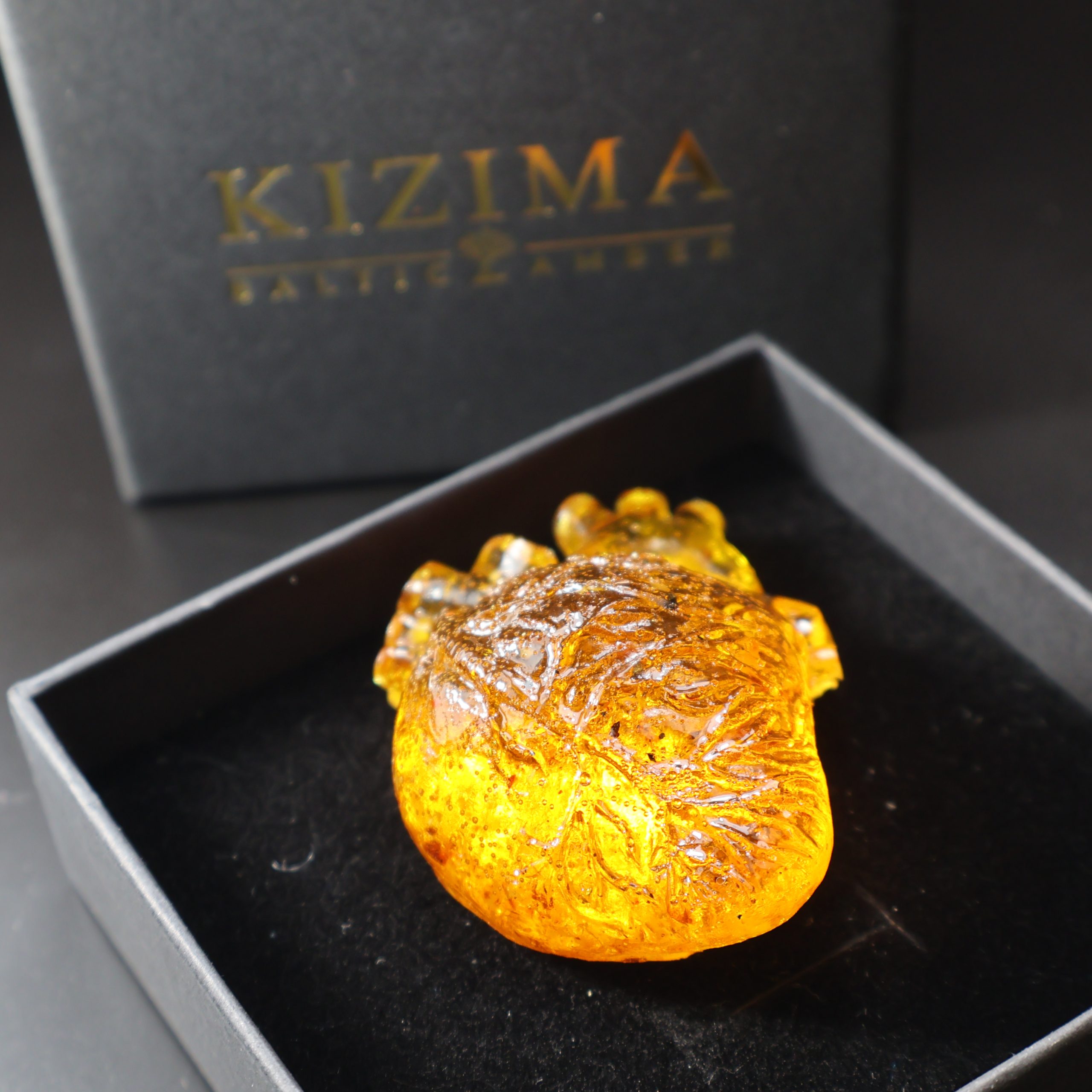 Handmade Amber Heart Sculpture, Valentine’s Day Gift – KIZIMA USA