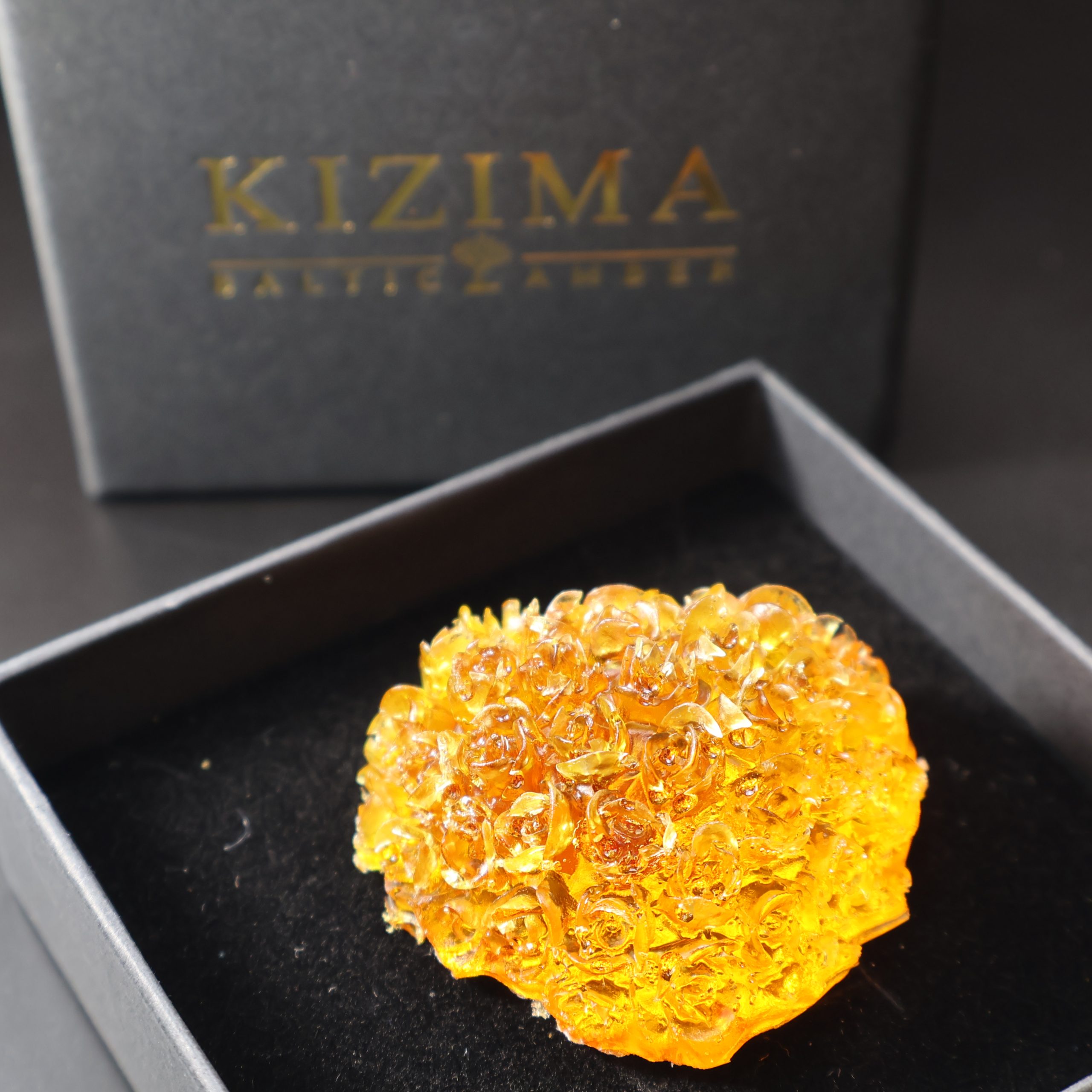 Handmade Amber Heart Sculpture, Valentine’s Day Gift – KIZIMA USA