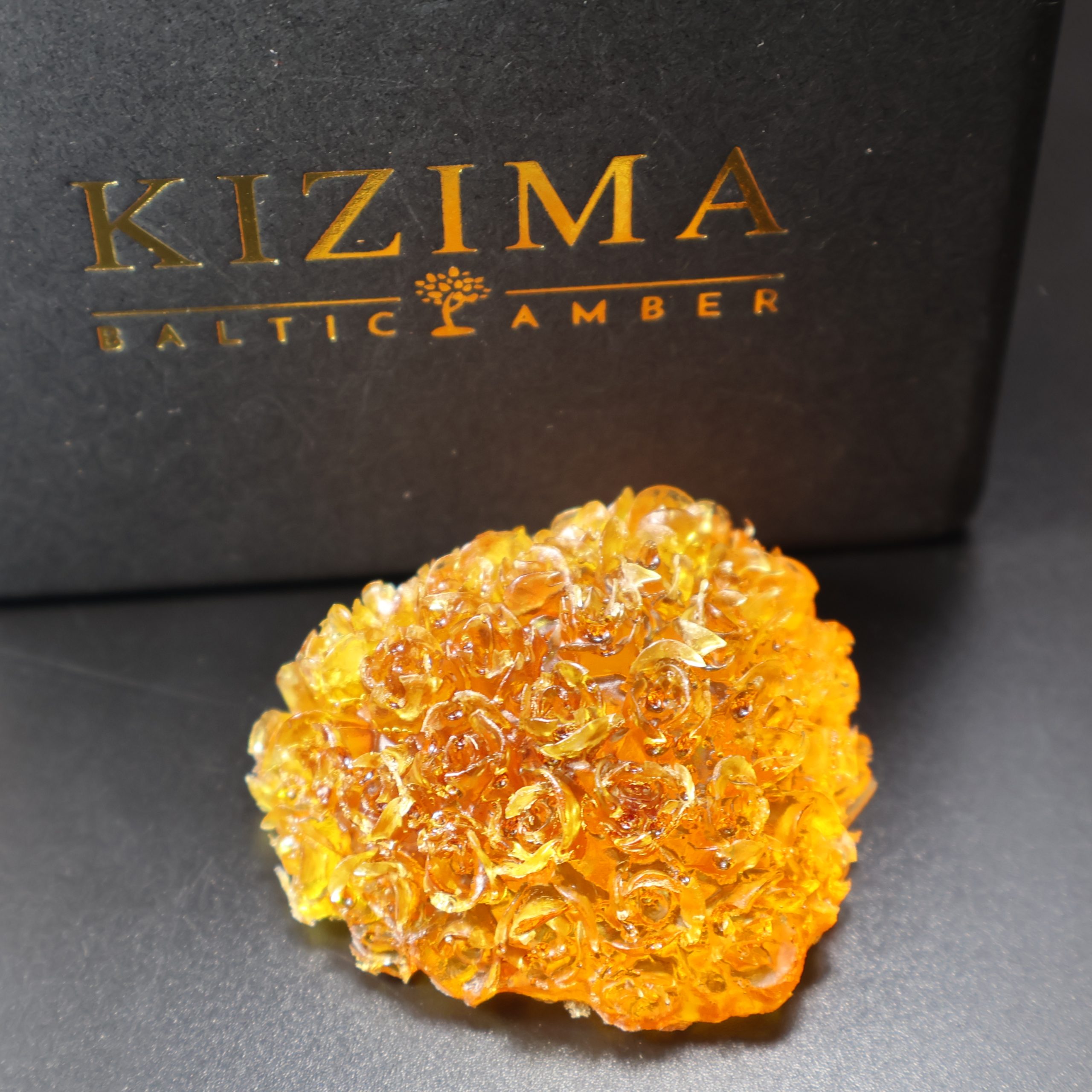 Handmade Amber Heart Sculpture, Valentine’s Day Gift – KIZIMA USA