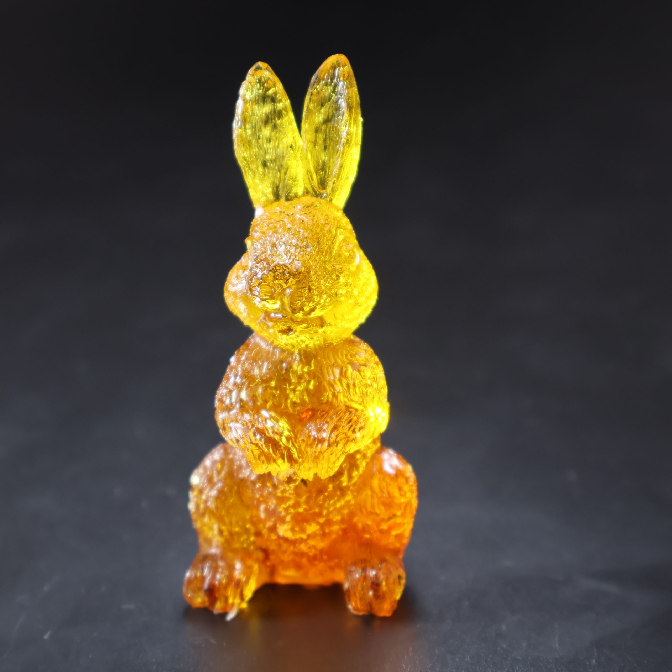 Фигурки кроликов ручной работы из янтаря, 3D, пасхальный подарок от KIZIMA USA.