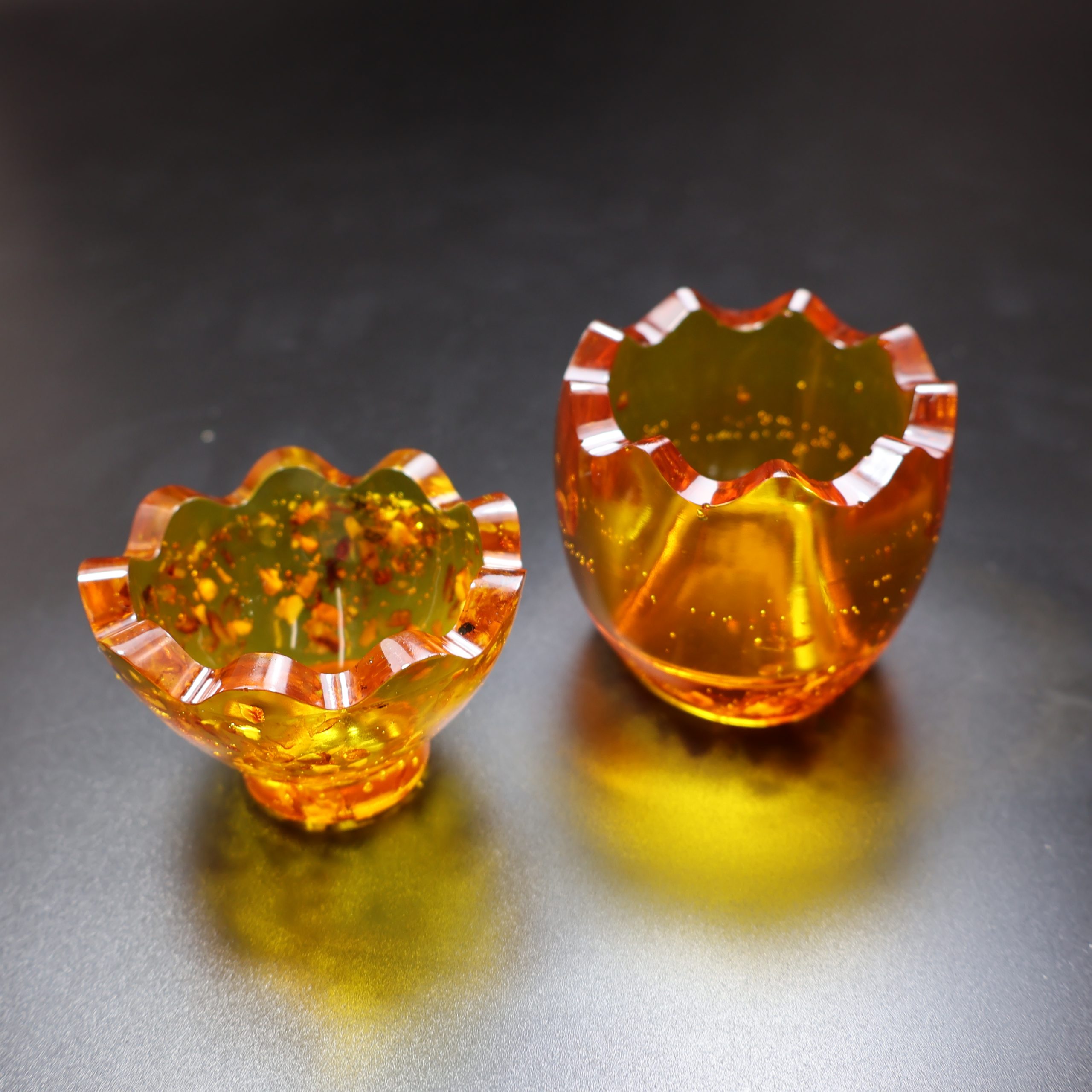 Luxury Easter Amber Gift Box – Carved Egg & Dragon Egg – Handmade by KIZIMA USA