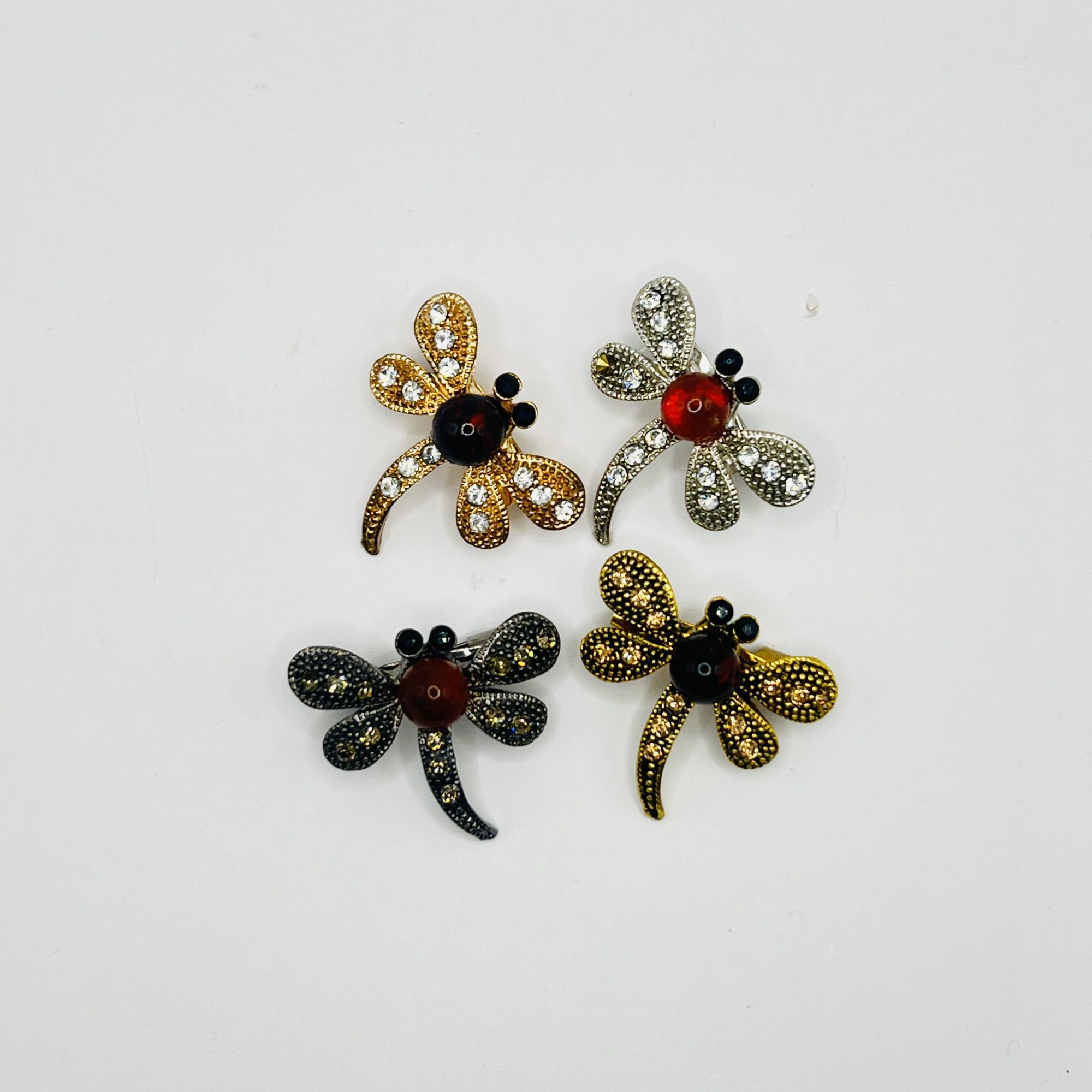 Broche libellule faite main en ambre de la Baltique – Cadeau élégant | KIZIMA USA