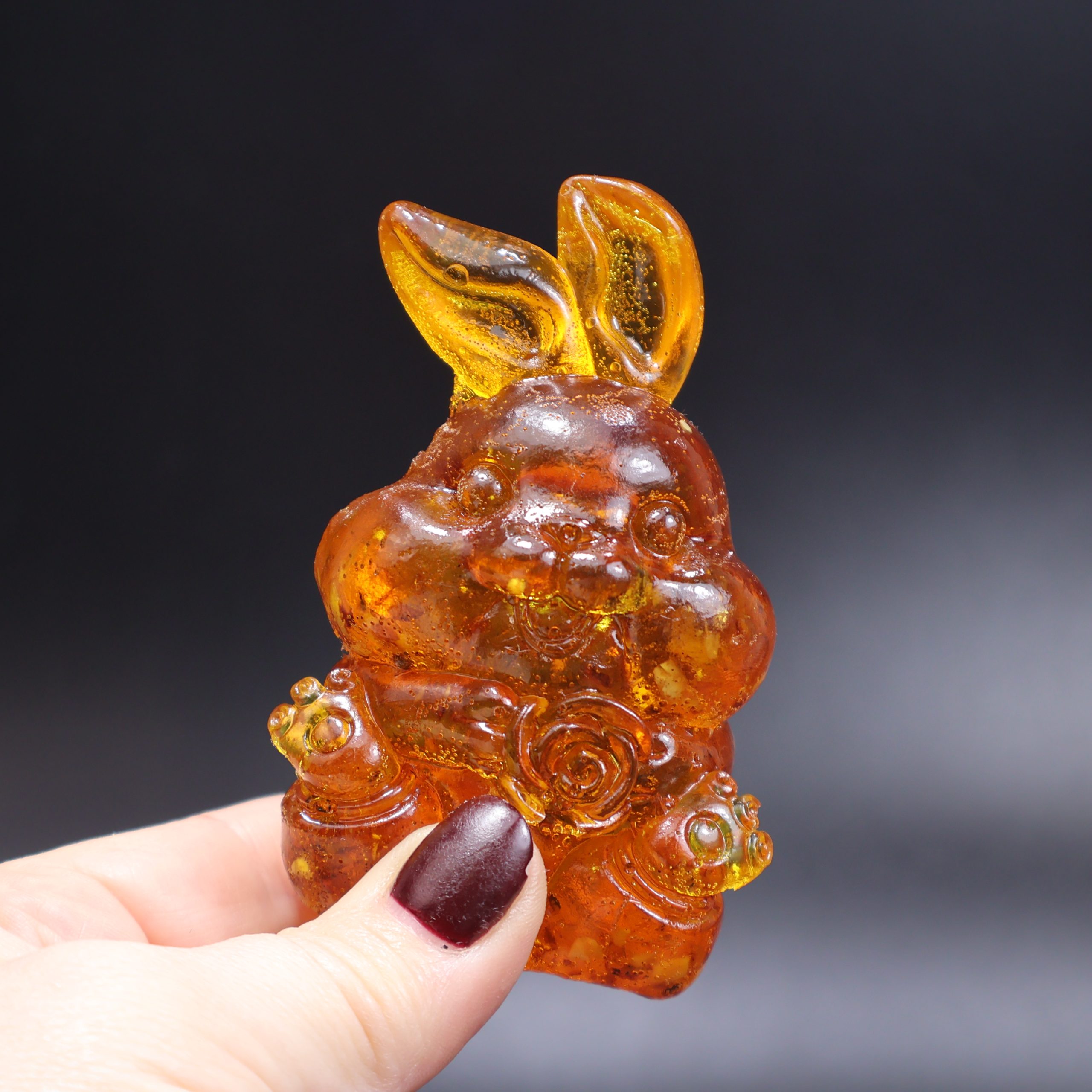 Figurine cadeau du lapin de Pâques