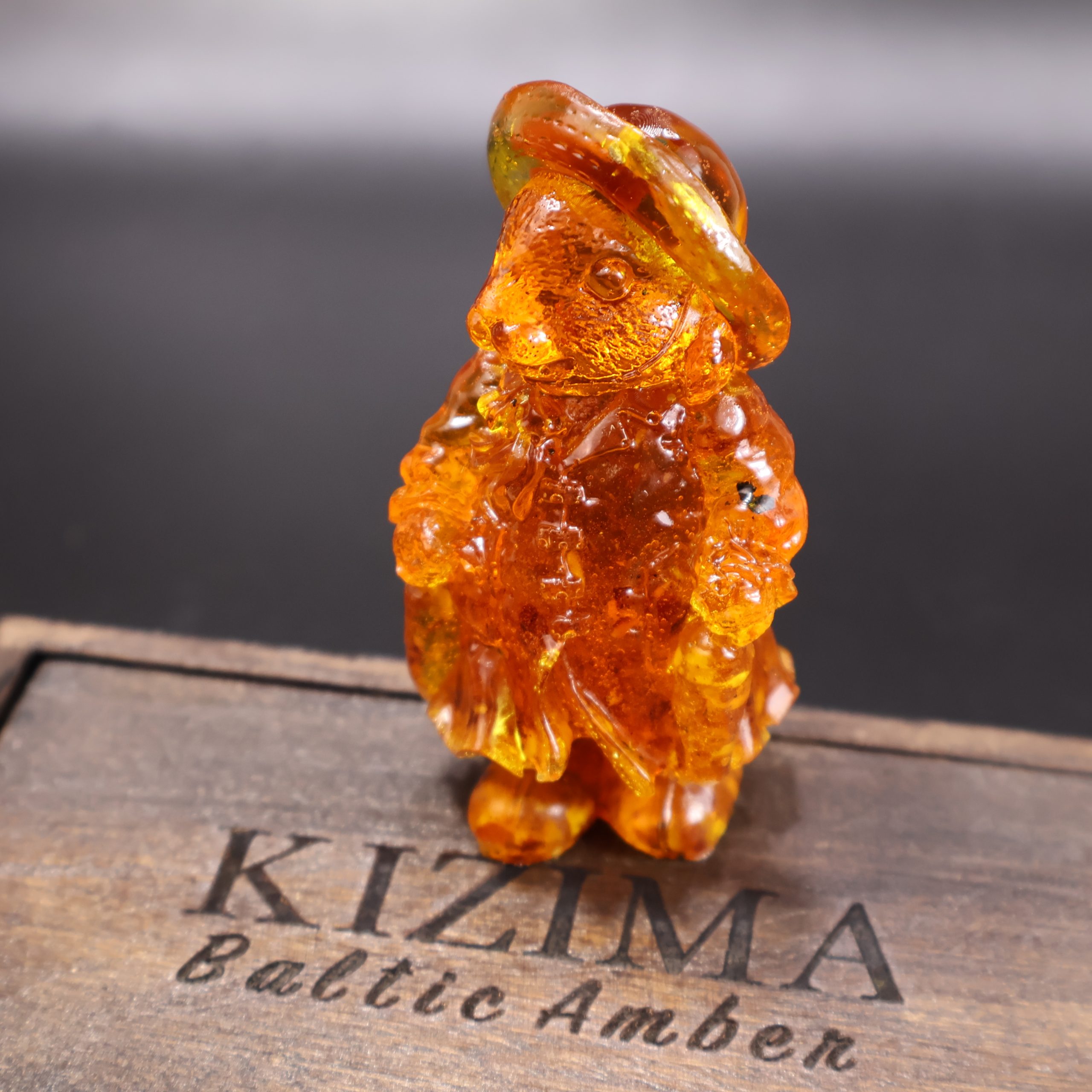 Amber Easter Bunny Gift