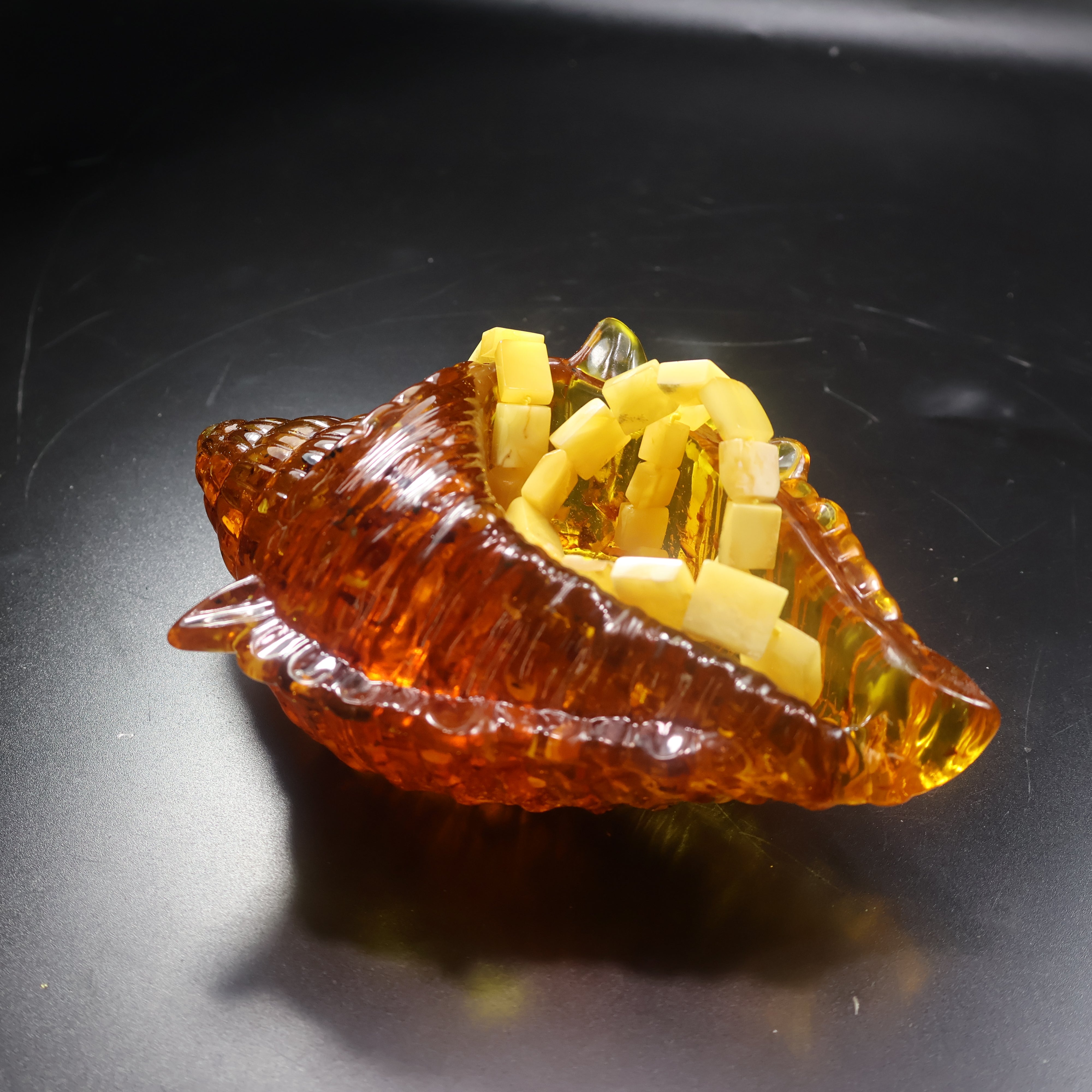 Shell Storage Baltic Amber Bowl — Made in USA | KIZIMA®