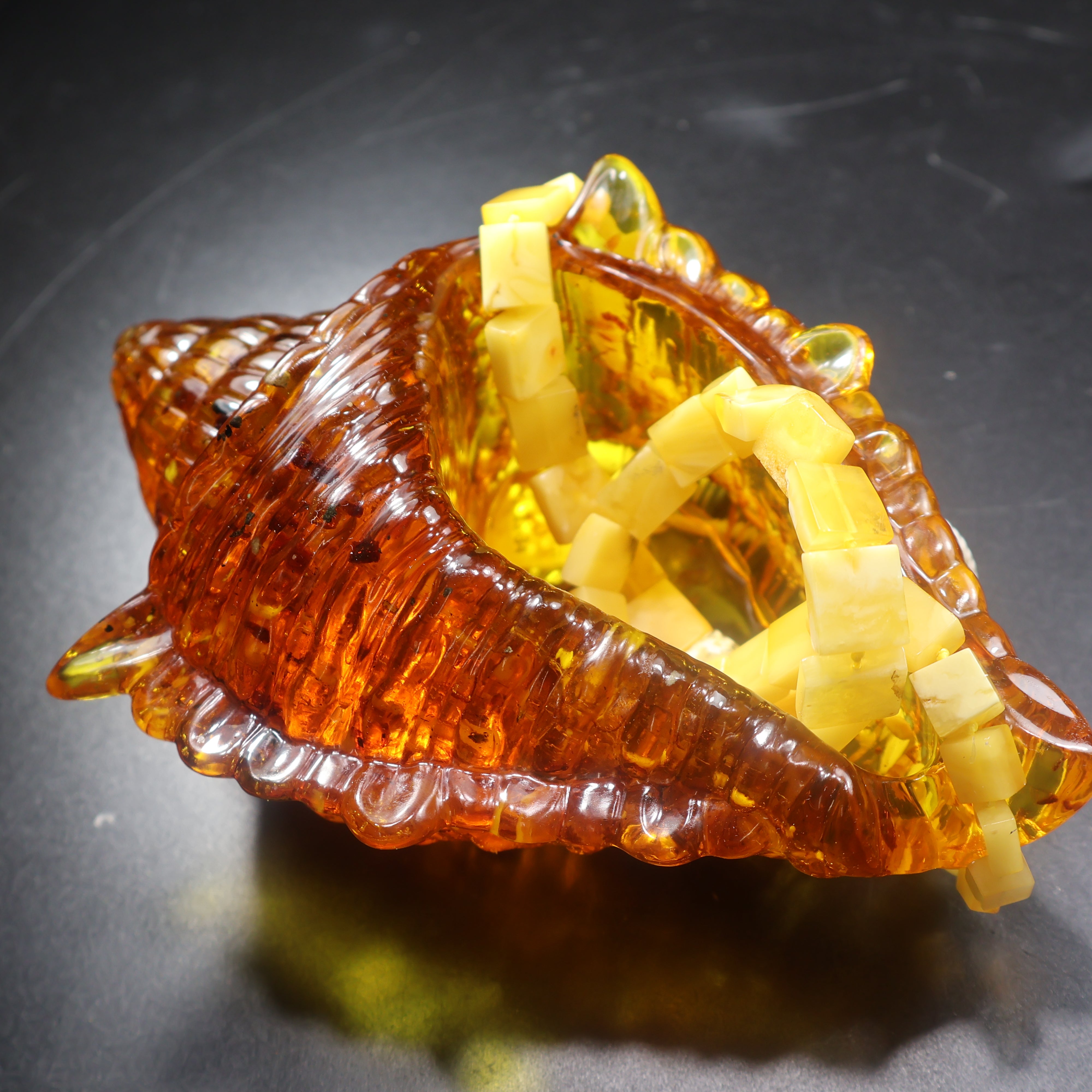 Shell Storage Baltic Amber Bowl — Made in USA | KIZIMA®