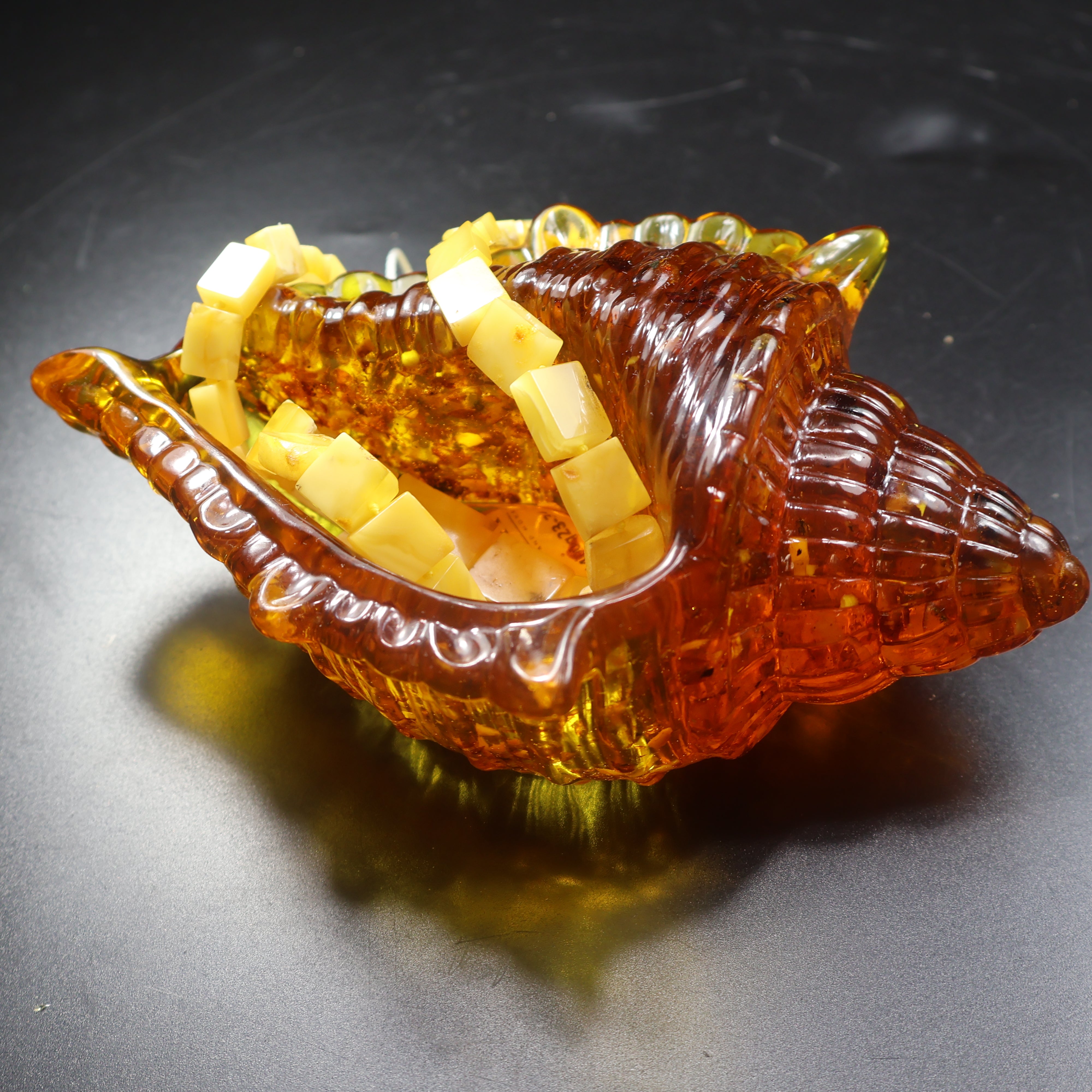 Shell Storage Baltic Amber Bowl — Made in USA | KIZIMA®