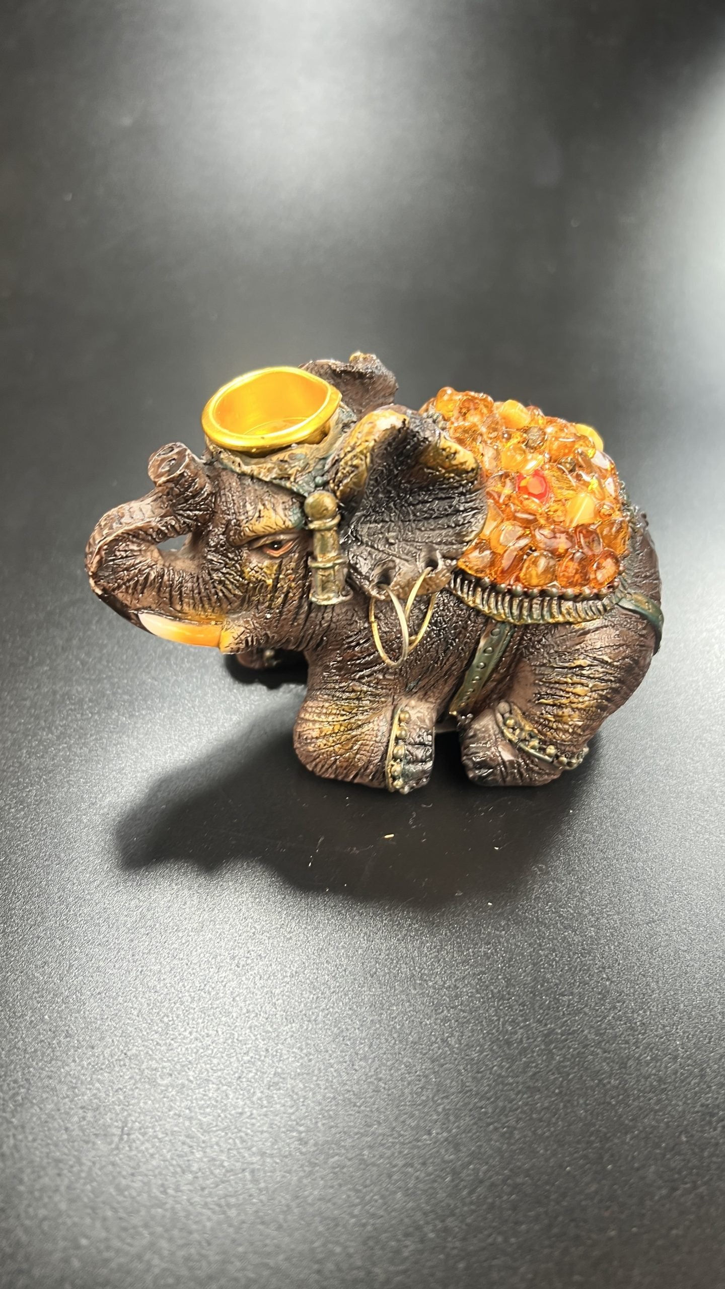 KIZIMA USA Handmade Baltic Amber Elephant Collection - Made in USA
