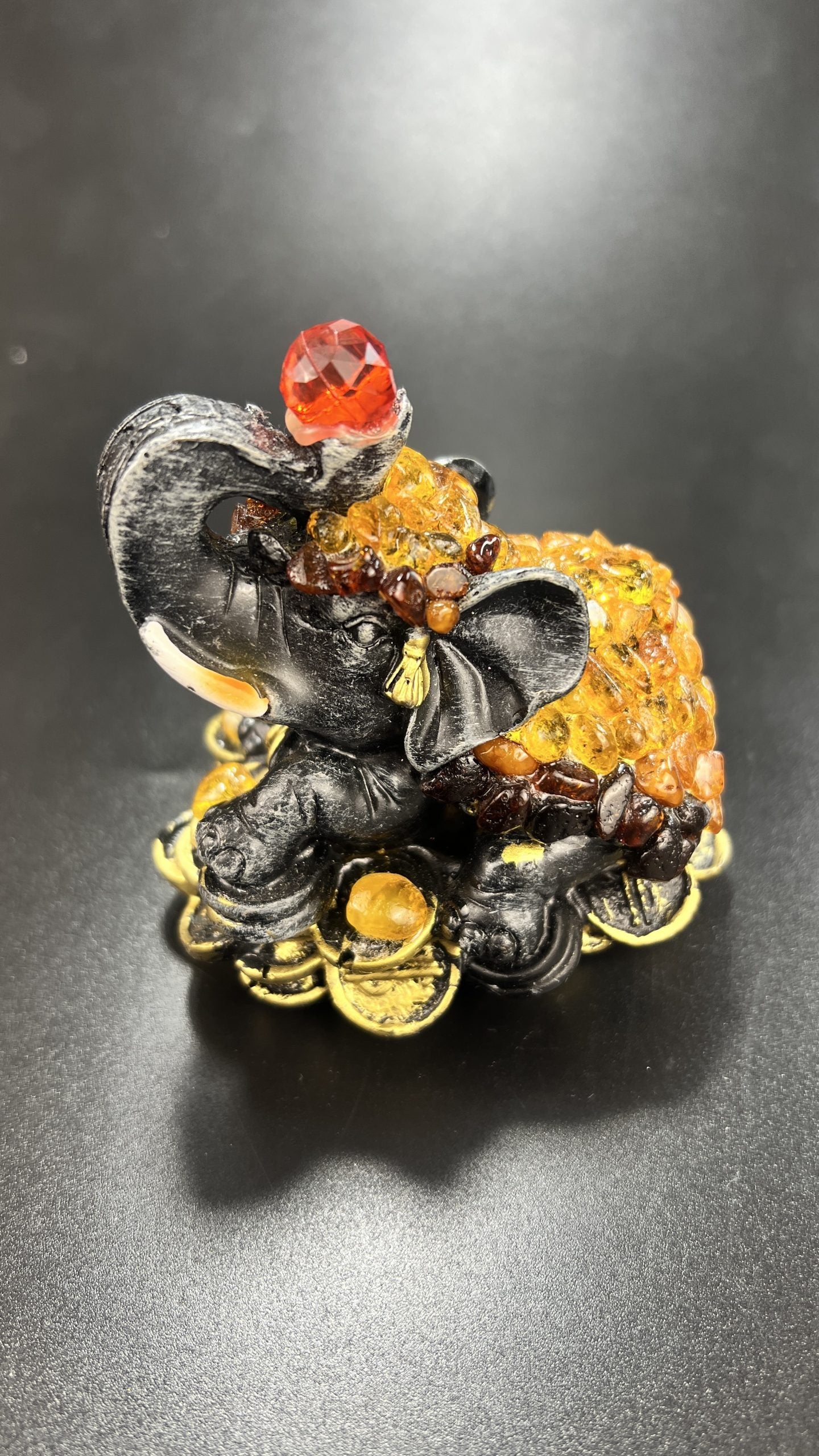KIZIMA USA Handmade Baltic Amber Elephant Collection - Made in USA