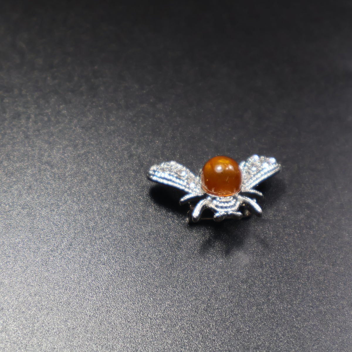 Made in USA Genuine Natural Baltic Amber Brooch for Women by KIZIMA® — handmade amber jewelry, view 10