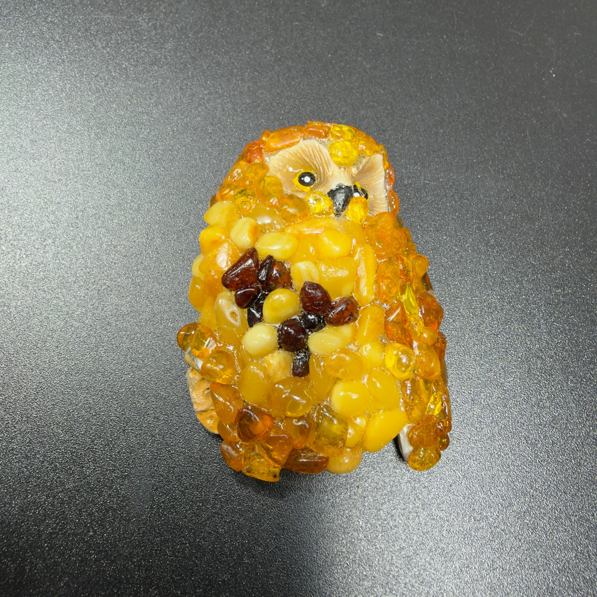 Original photograph of KIZIMA owl refrigerator magnet, view 1