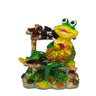 Baltic amber frog figurine, handmade by KIZIMA New York
