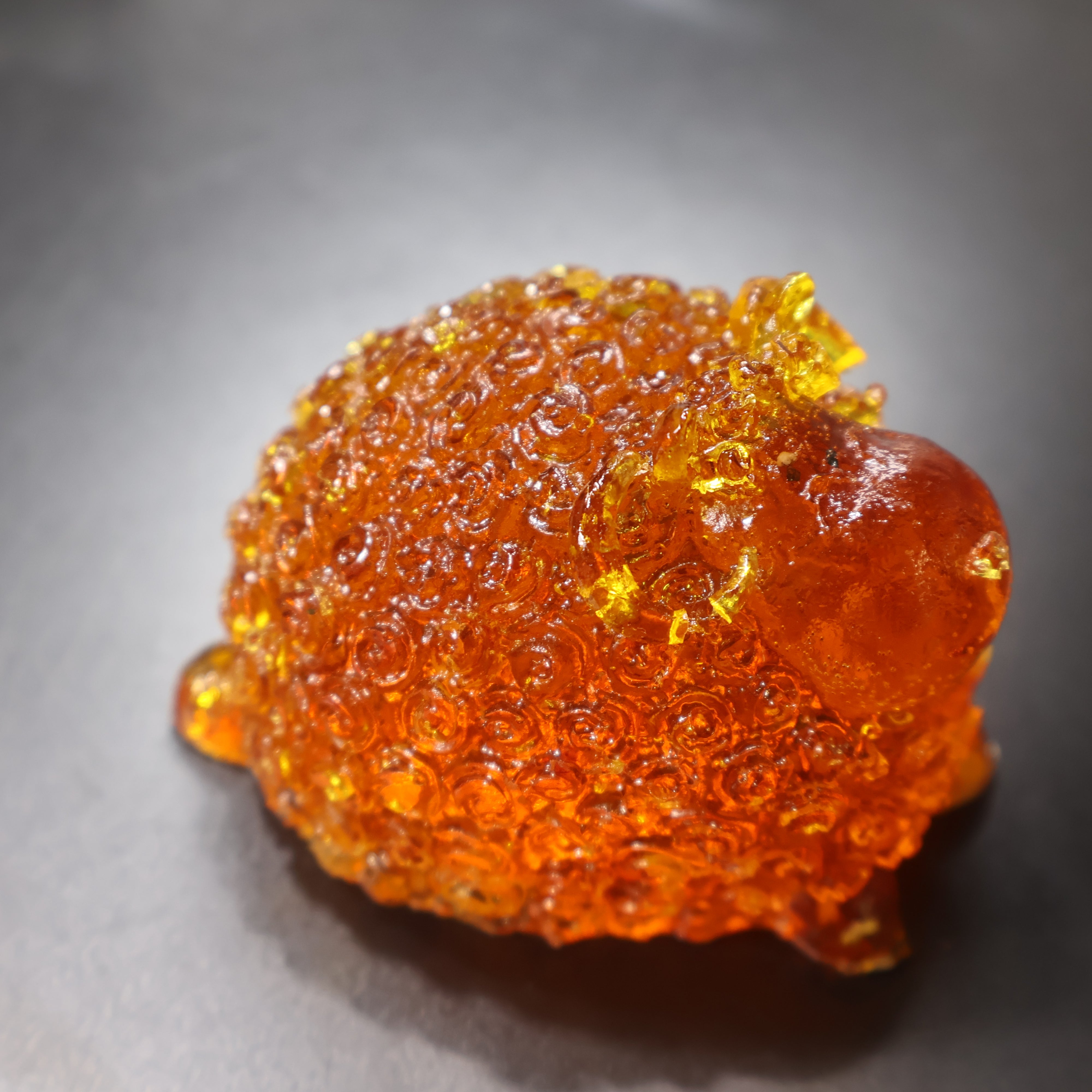 Handmade Baltic amber ram figurine Aries zodiac gift KIZIMA side view