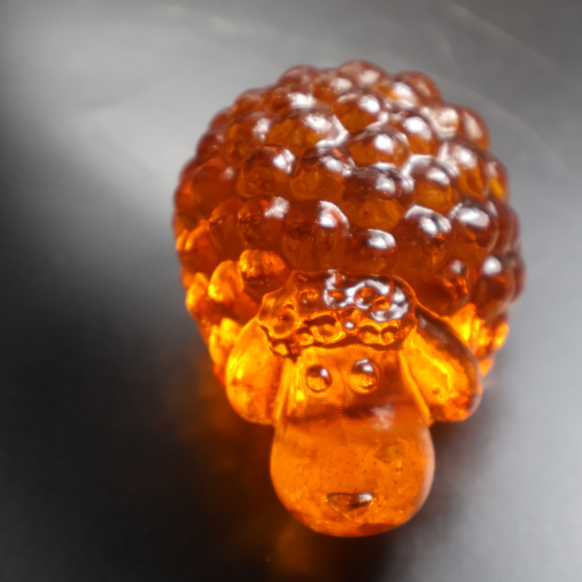 Natural Baltic amber sheep figurine nativity scene decor KIZIMA