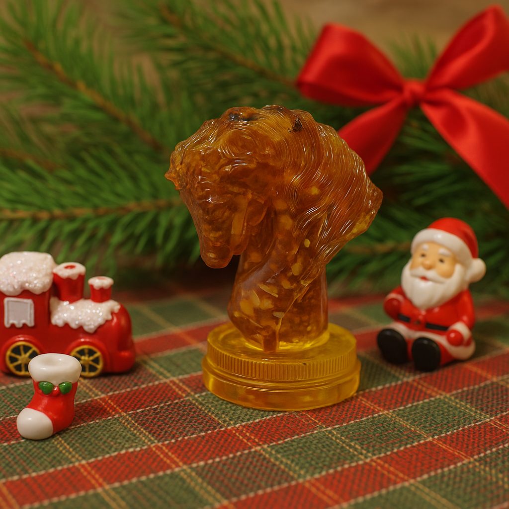 Amber Horse Figurine