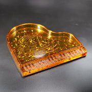 Made in USA Baltic amber grand piano jewelry box handmade by KIZIMA, music lover gift