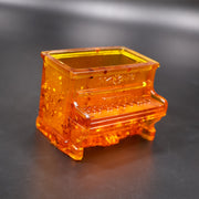 Made in USA Baltic amber upright piano figurine handmade by KIZIMA, music lover gift
