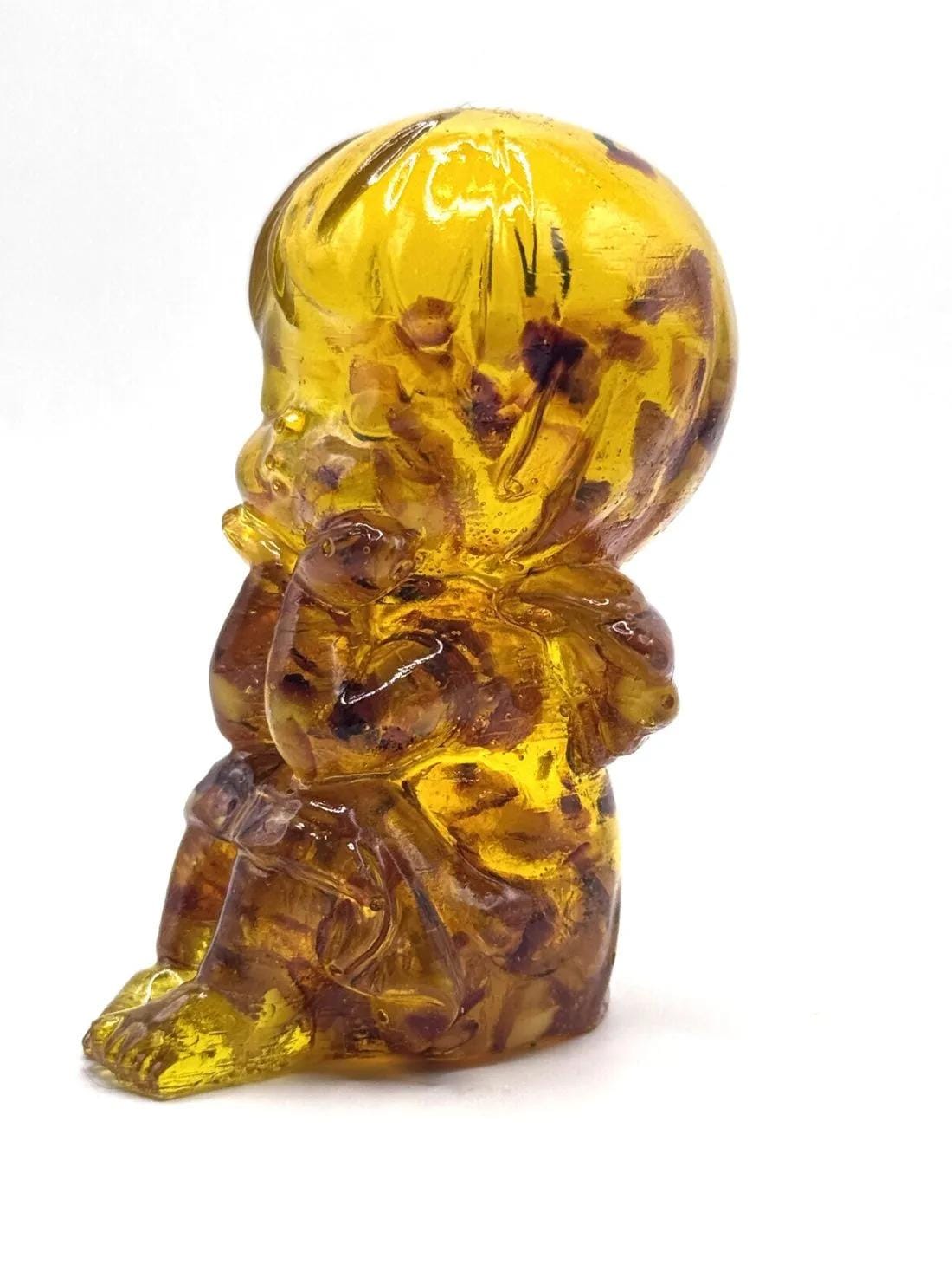 Figurine Angel Girl With Amber Easter Gift Handmade Home Decor USA KIZIMA