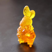 Made in USA Handmade Amber Bunny Figurines Easter Rabbit Designs by KIZIMA