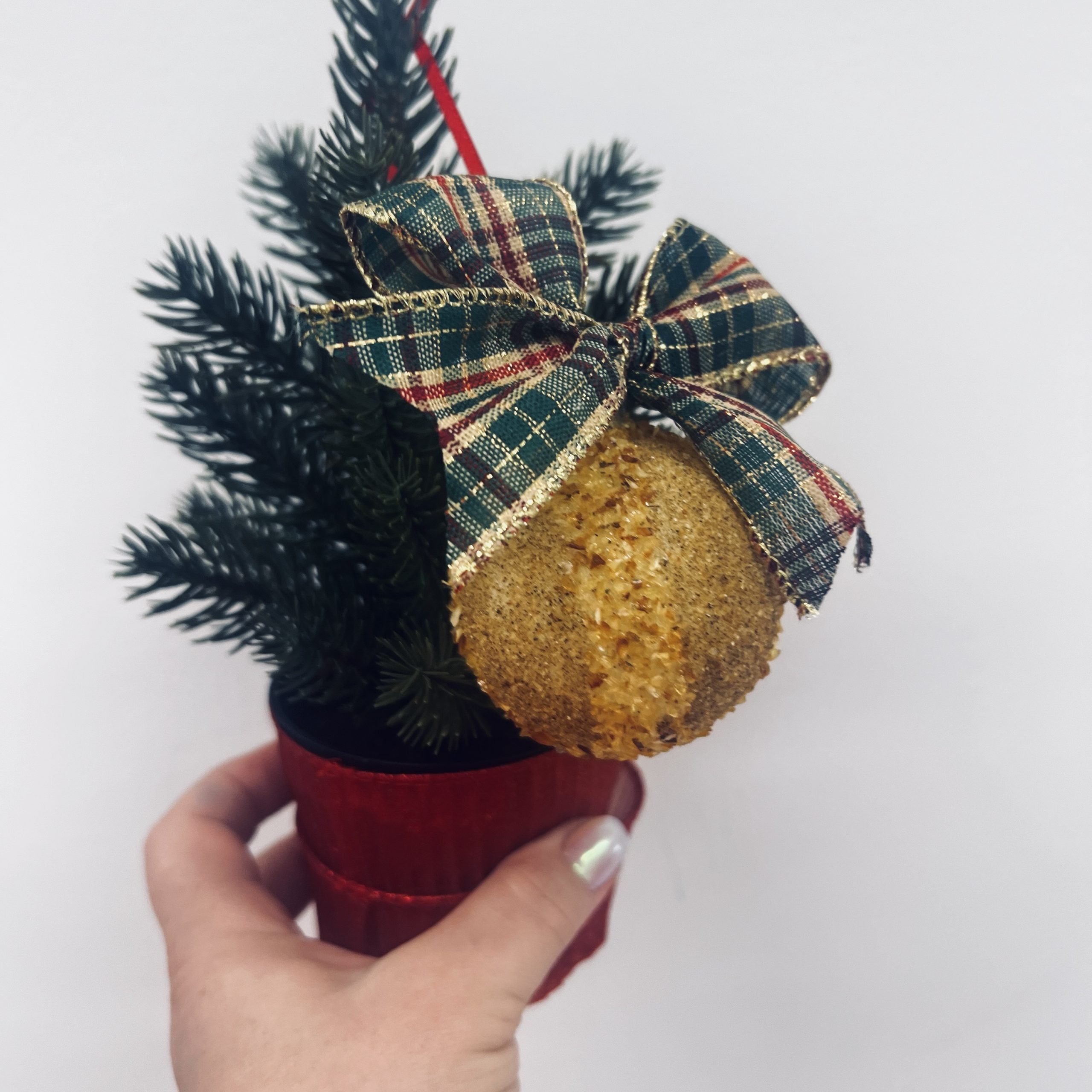 USA Handmade Ball Christmas Tree Ornaments Baltic Amber Magical Decor KIZIMA