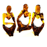 USA HANDMADE KIZIMA Figurine Girl  Amber