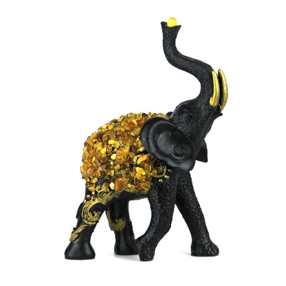 Amber Elephant. Handmade US